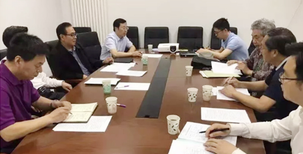 康达律师陪同中华全国总工会蔡振华副主席接待上访职工