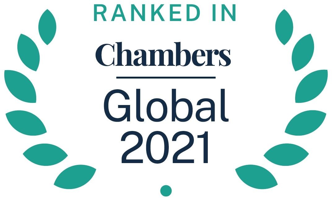 钱伯斯（Chambers and Partners)《2021全球法律指南》